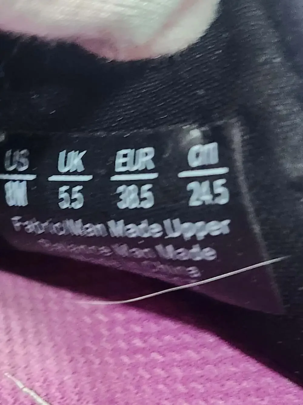 Ryka Prospect Walking Shoes Size 8M Black Pink Athletic womens Sneakers